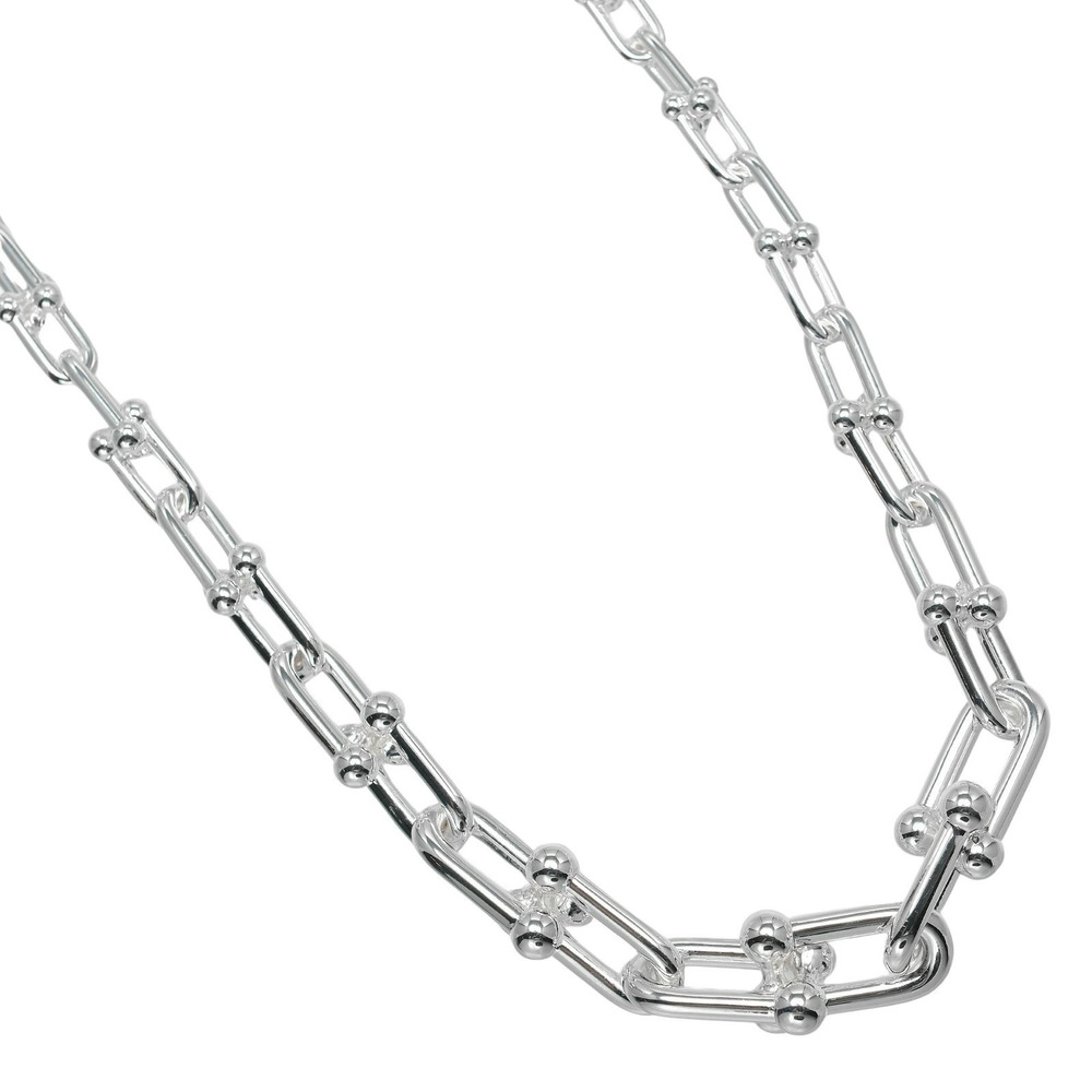 Tiffany Co Graduated Link Necklace Sterling Silver TIFFANYCo